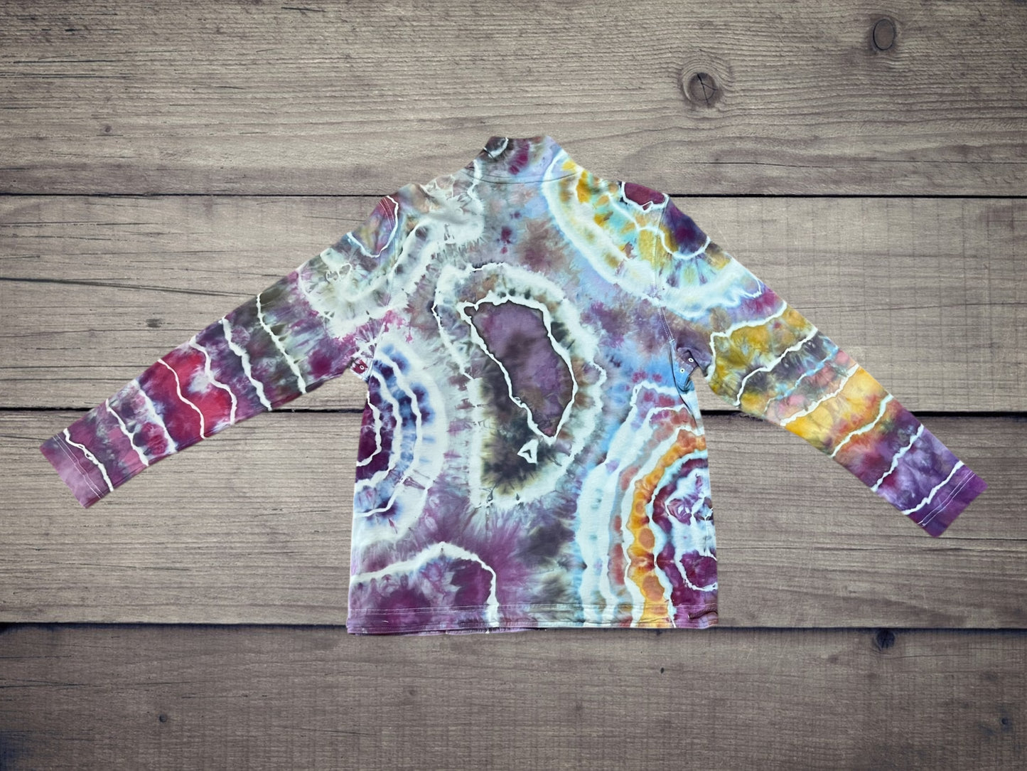 Tommy Bahamas Ice Dye Zip Up Jacket M