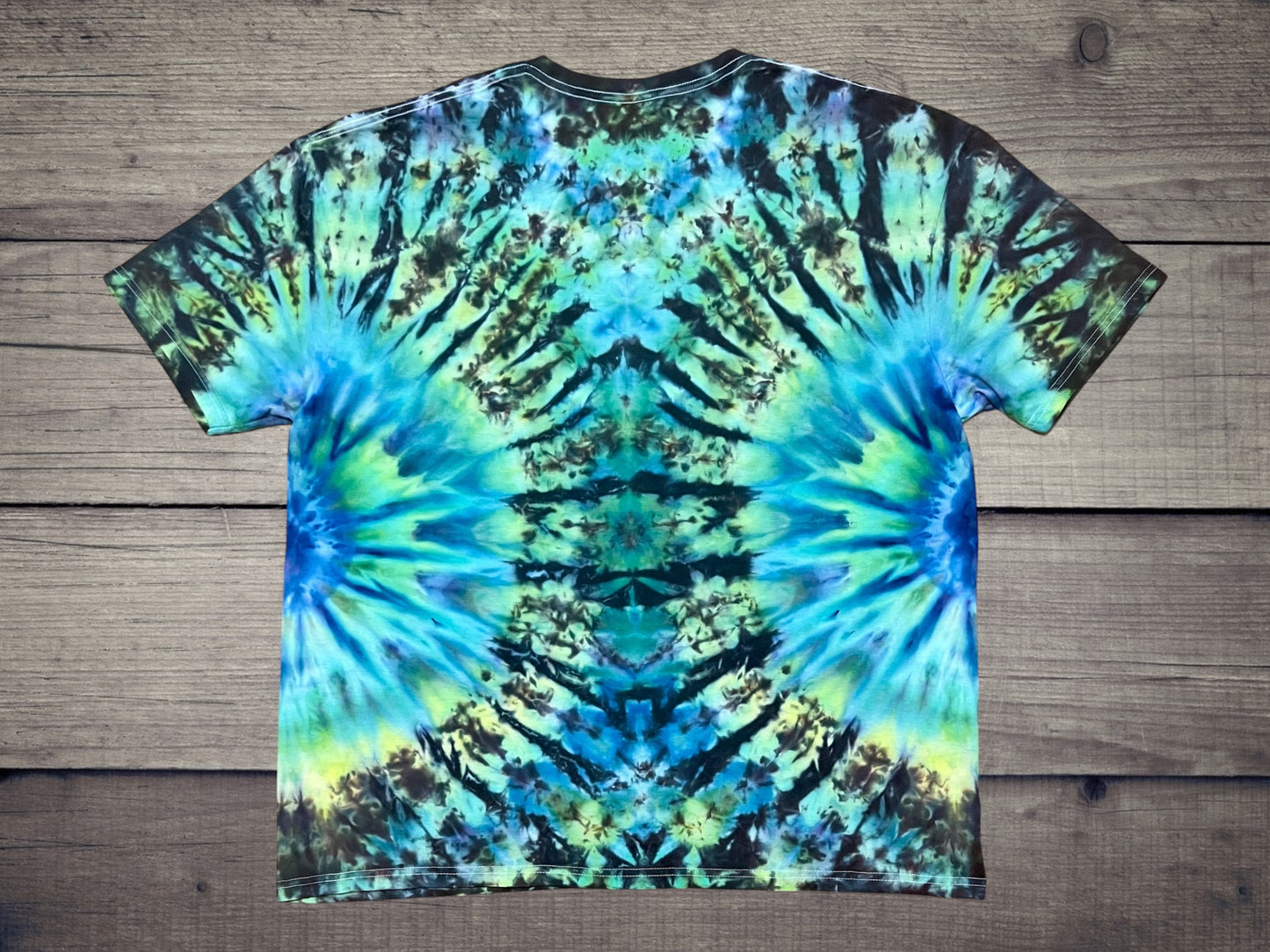 Inclined Scrunch SNOW Dye Tie Dye 2XL Shirt