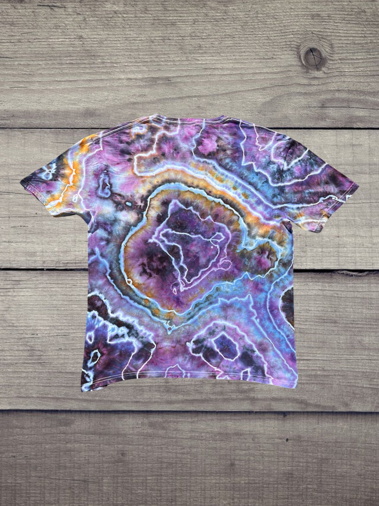Nebula Vein Tie-Dye Tee Large