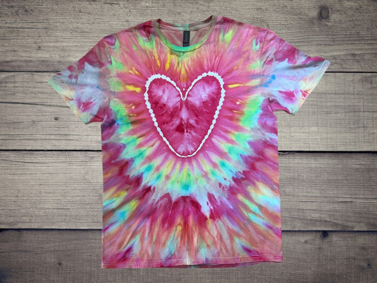Ice Dye Heart XL