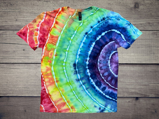 Prism Wave Rainbow Ice Dye Large