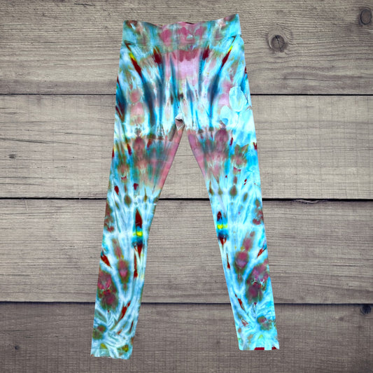 Paw Print Ice Dye Leggings