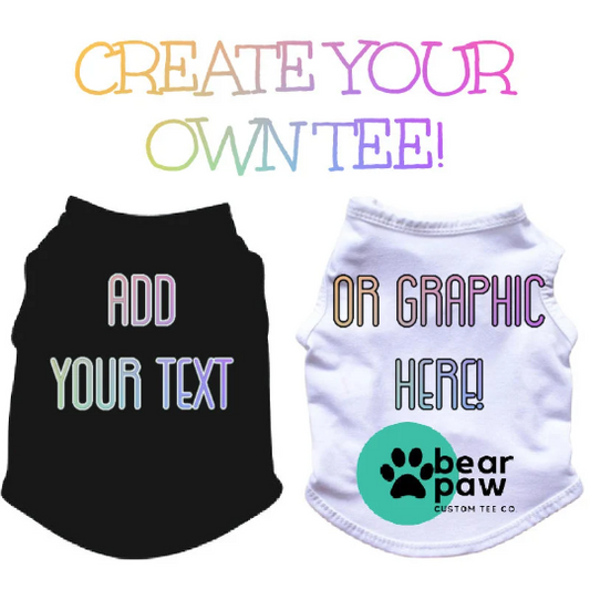 Create Your Own Dog Shirt