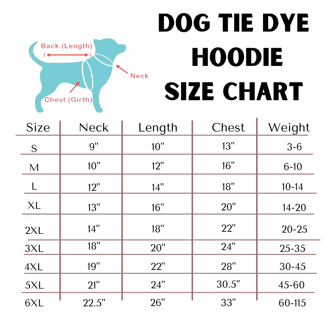 Custom, Soft Ice Dyed/ Tie Dye Dog Hoodie-Choose your own colors!