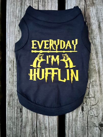 Everyday I'm Hufflin Dog Tee