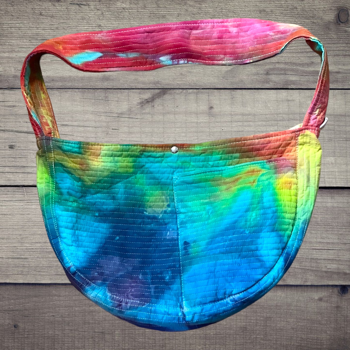 Peace, Love, Paws Tie Dye Pet Carrier