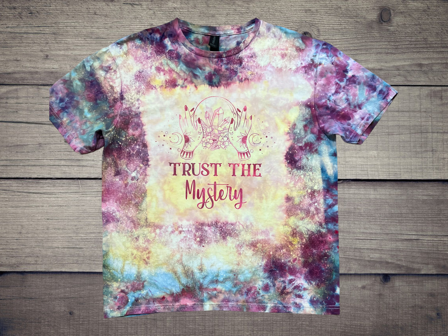 Trust The Mystery Ice Dye Tee