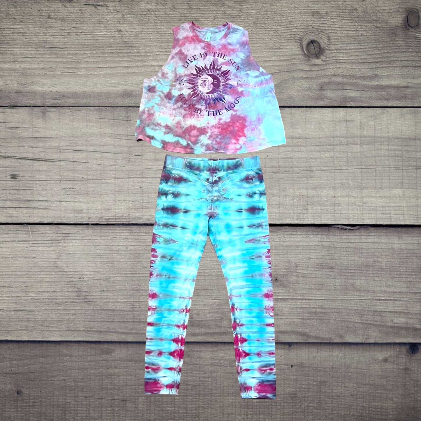 Ice Dye Leggings XL