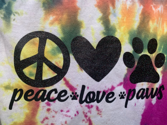 Peace Love Paws Tee