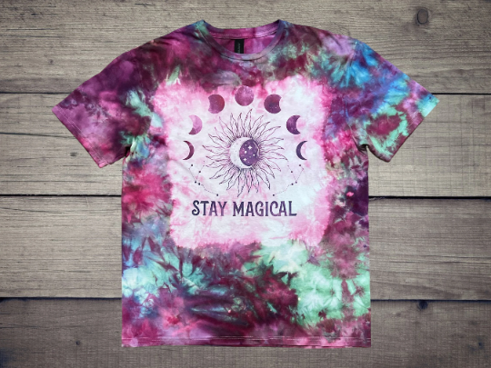 Stay Magical Ice Dye Tee